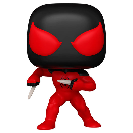 pop figure marvel scarlet spider (kaine)