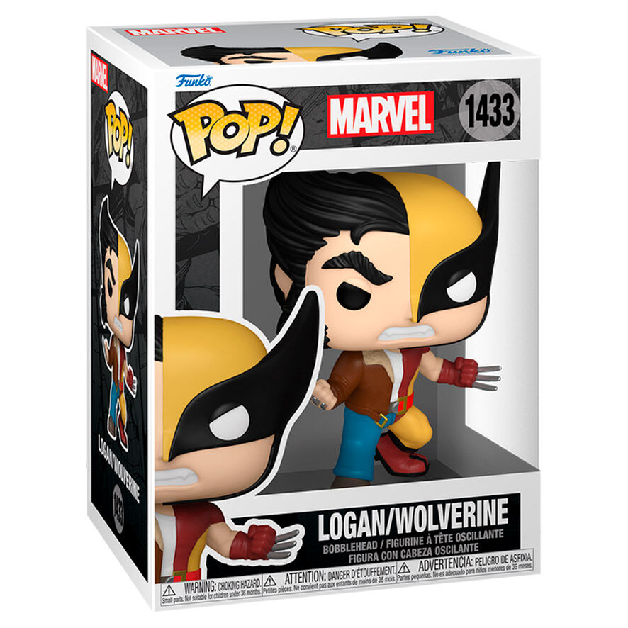 pop figure marvel logan wolverine