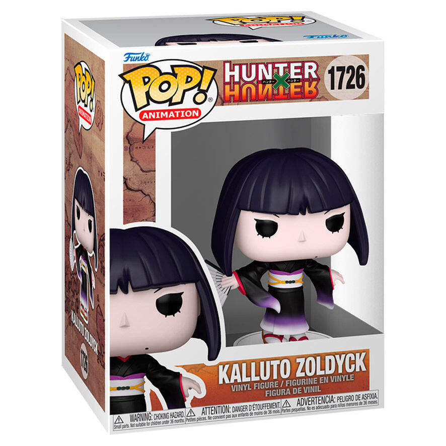 hunter x hunter kalluto zoldyck pop figure
