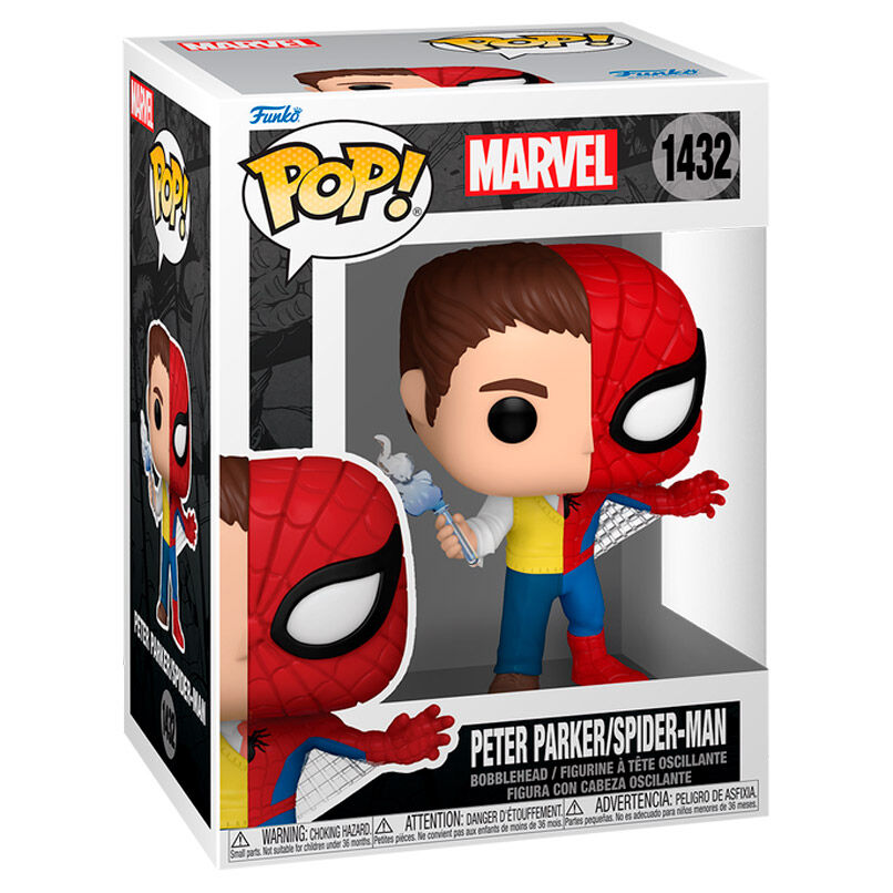 pop figure marvel parker spider man