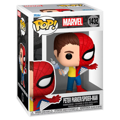 pop figure marvel parker spider man