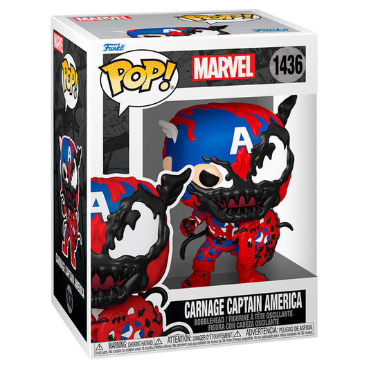 Figura POP Marvel Carnage Captain America