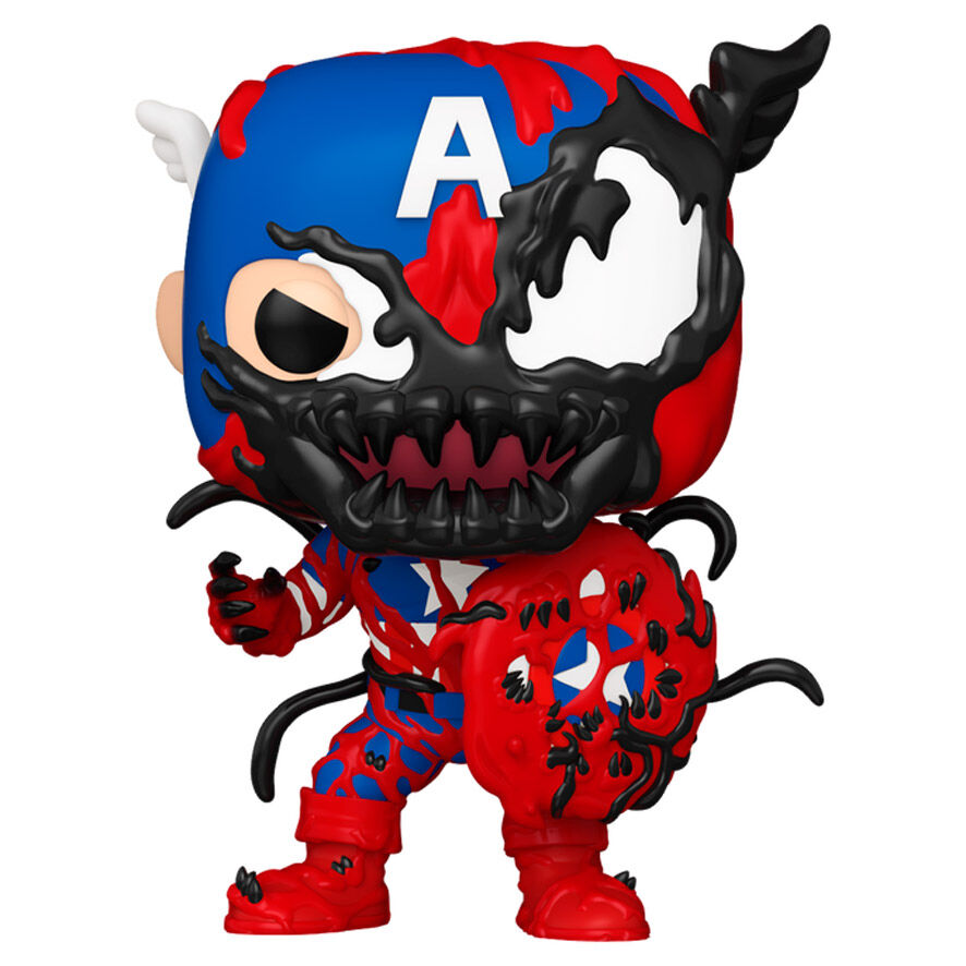 pop figure marvel carnage captain america