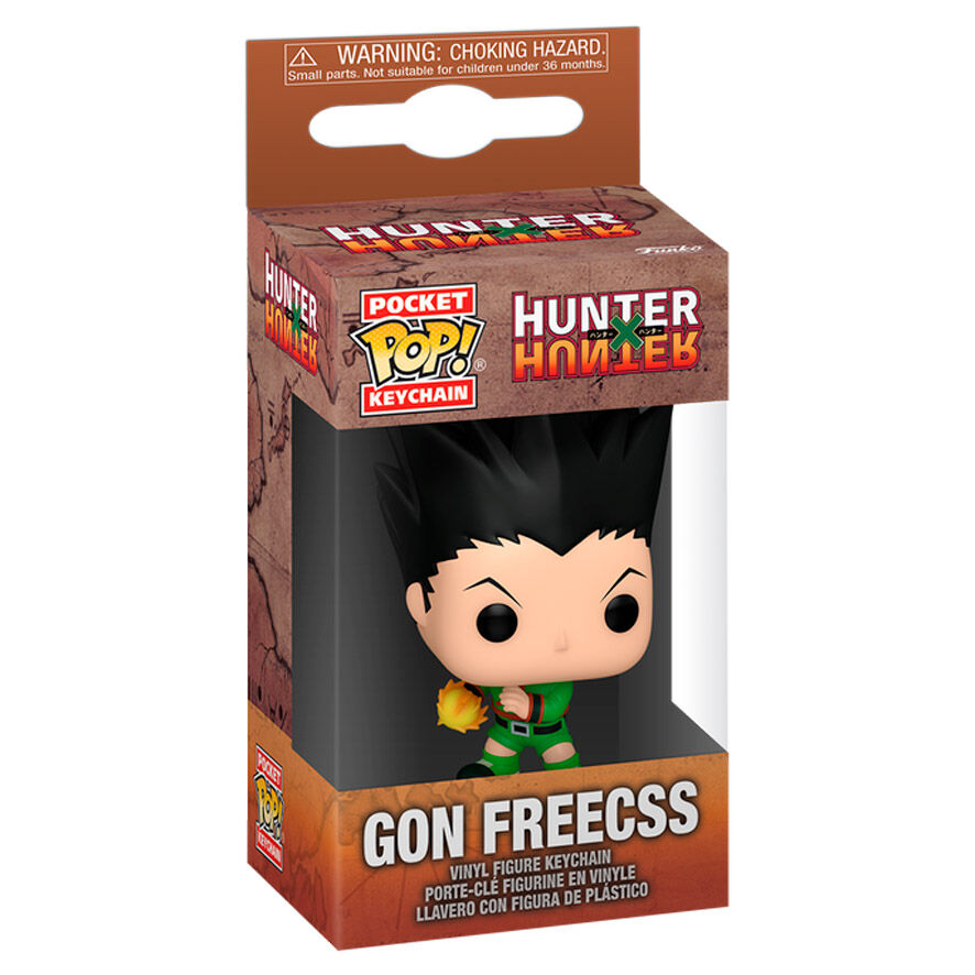 pocket pop keychain hunter x hunter gon freecss
