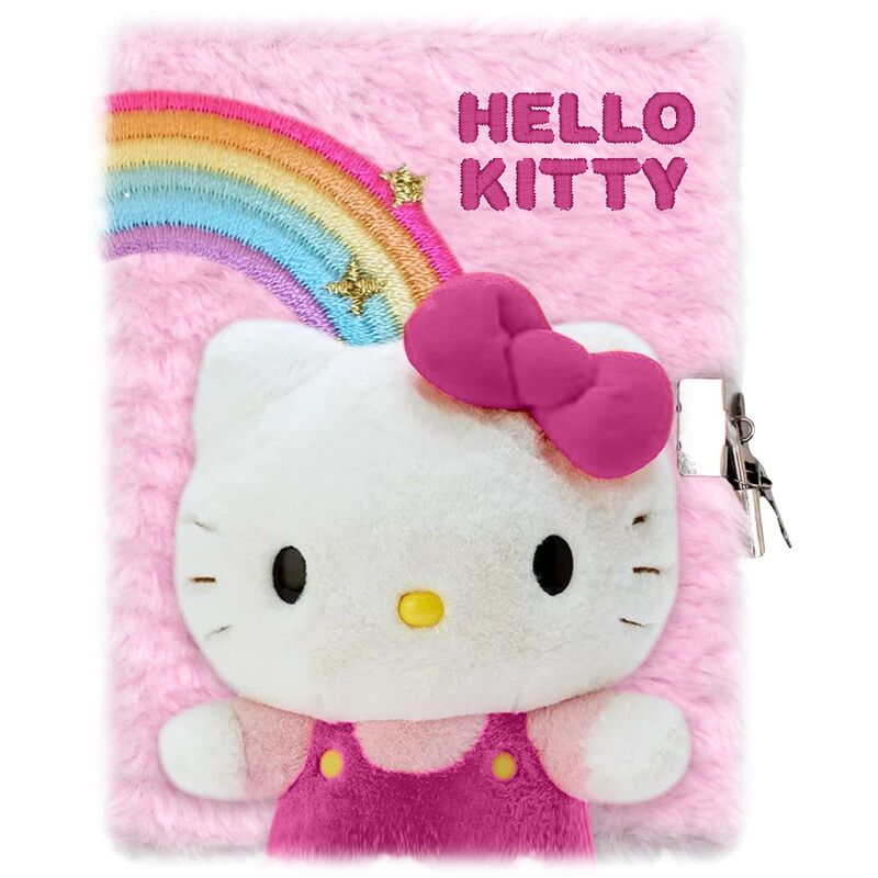 hello kitty plush diary