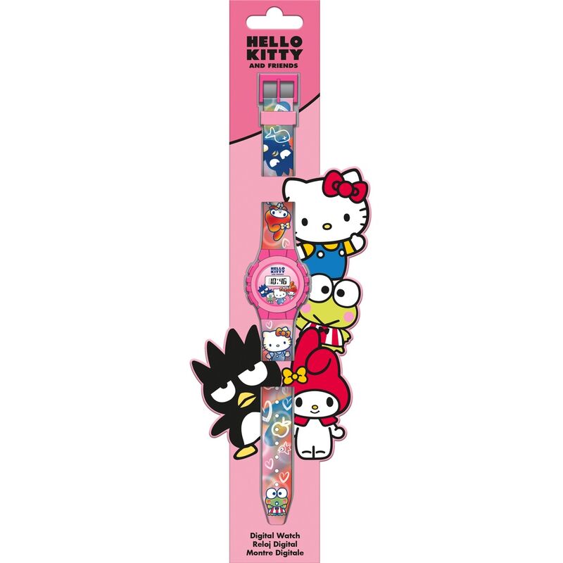 Relógio Digital Hello Kitty