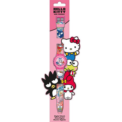 Relógio Digital Hello Kitty