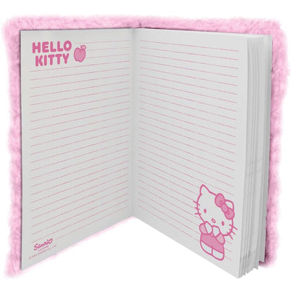 Journal intime en peluche Hello Kitty