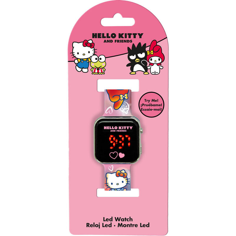 hello kitty led clock