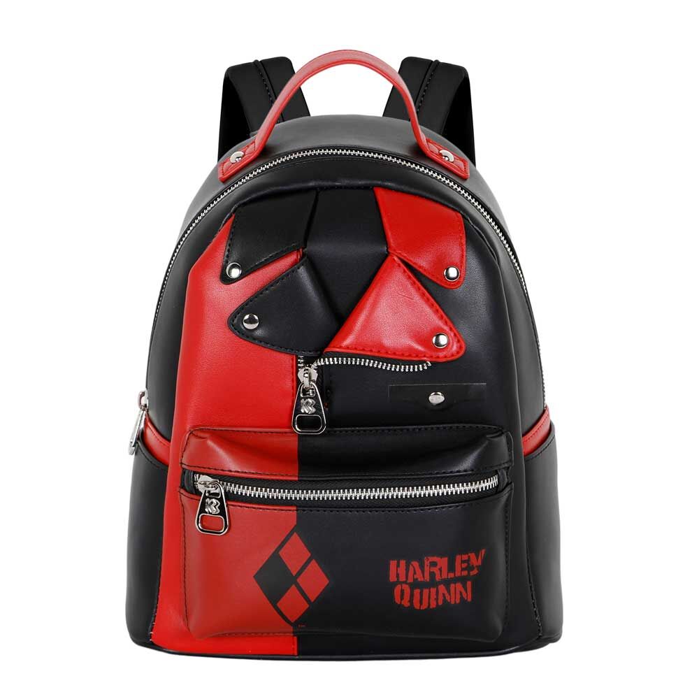 harley quinn dc comics jacket backpack 29cm