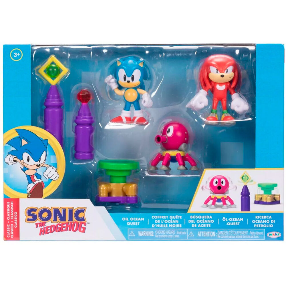 blister diorama oil ocean sonic the hedgehog 6cm