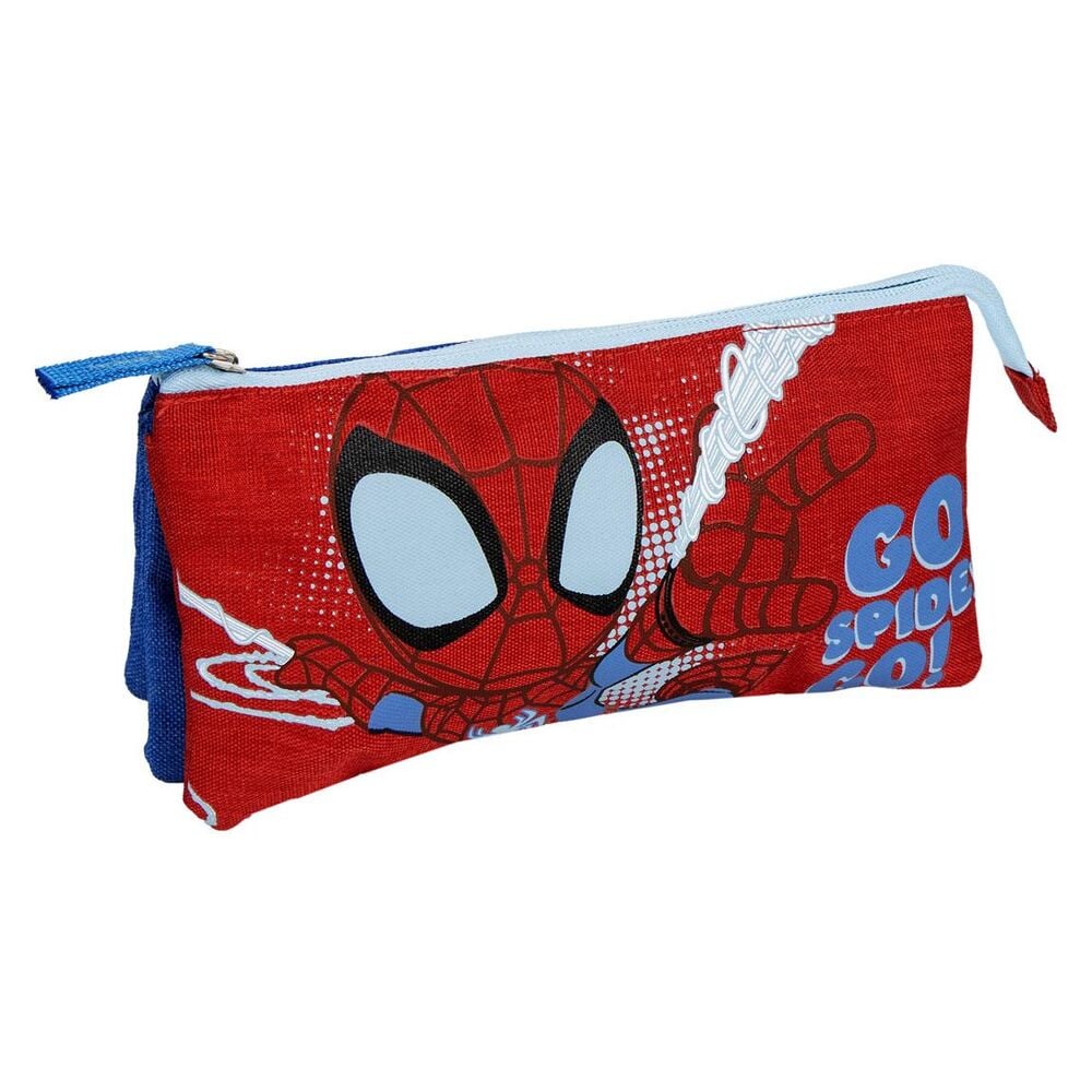 Spidey Marvel triple pencil case