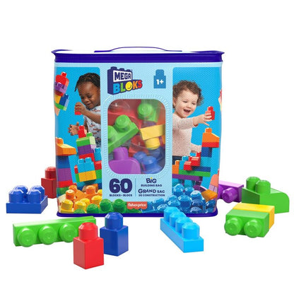 mega bloks blue bag  60 pieces