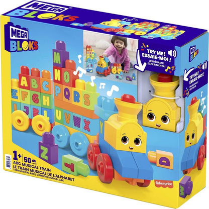 ABC Mega Bloks musical train 50pcs