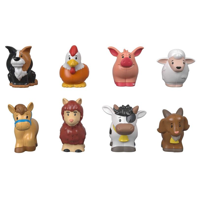 Little People Farm Animals Blister Pack (8 animals)