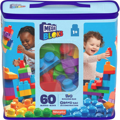Borsa blu Mega Bloks 60 pezzi