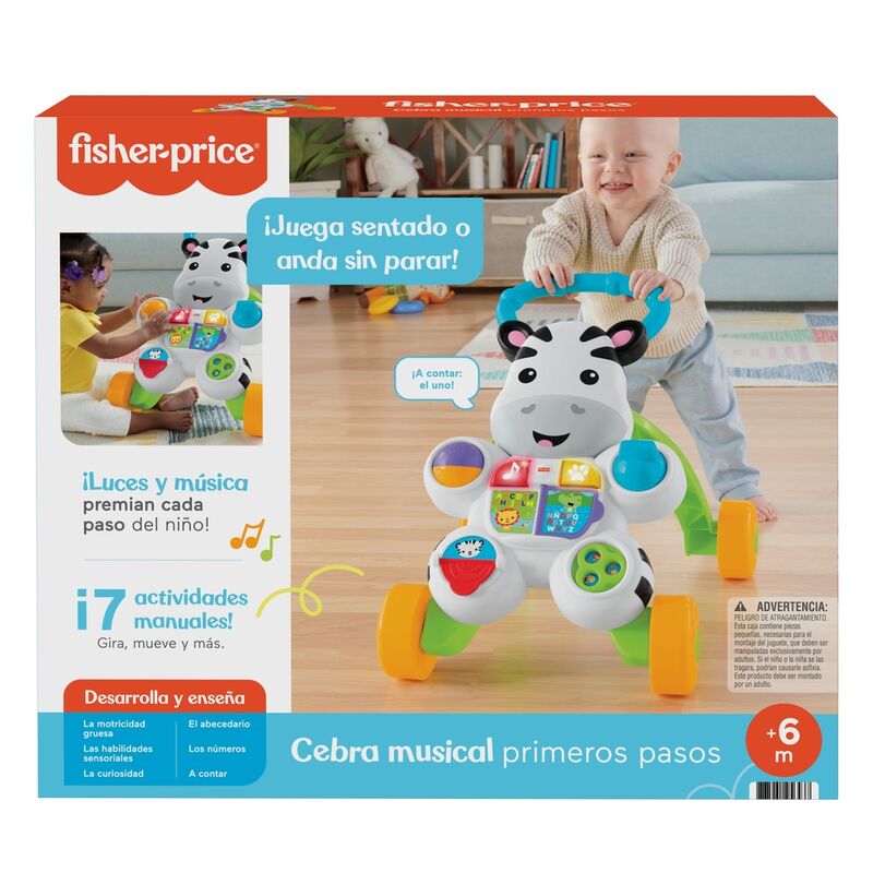 laugh & learn walker talking zebra first steps