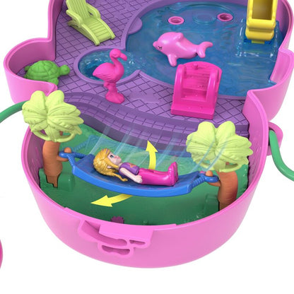 Coffret cadeau Polly Pocket maman singe et bébé