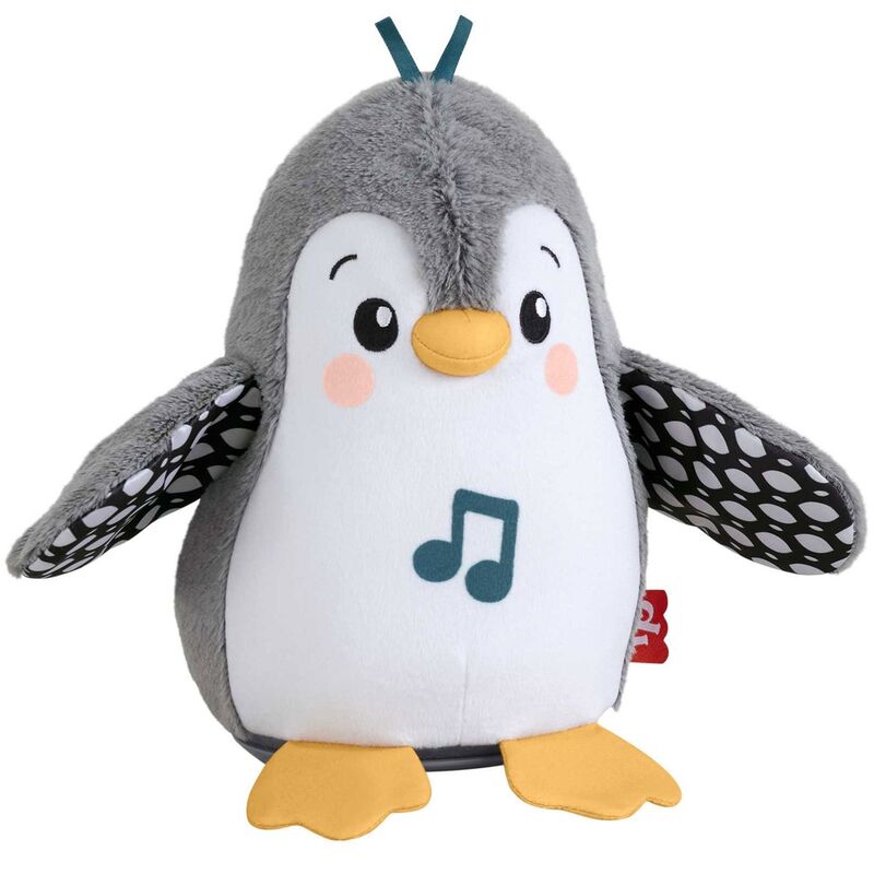Les pingouins marchent et battent des ailes
