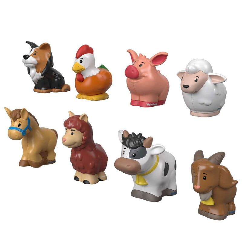 Little People Farm Animals Blister Pack (8 animals)