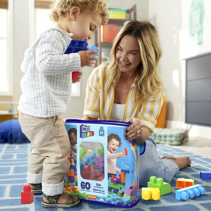 Borsa blu Mega Bloks 60 pezzi