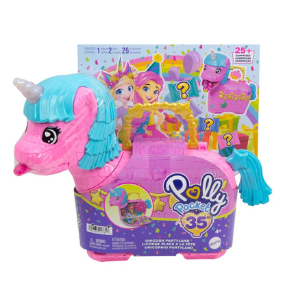 partyland polly pocket unicorn chest