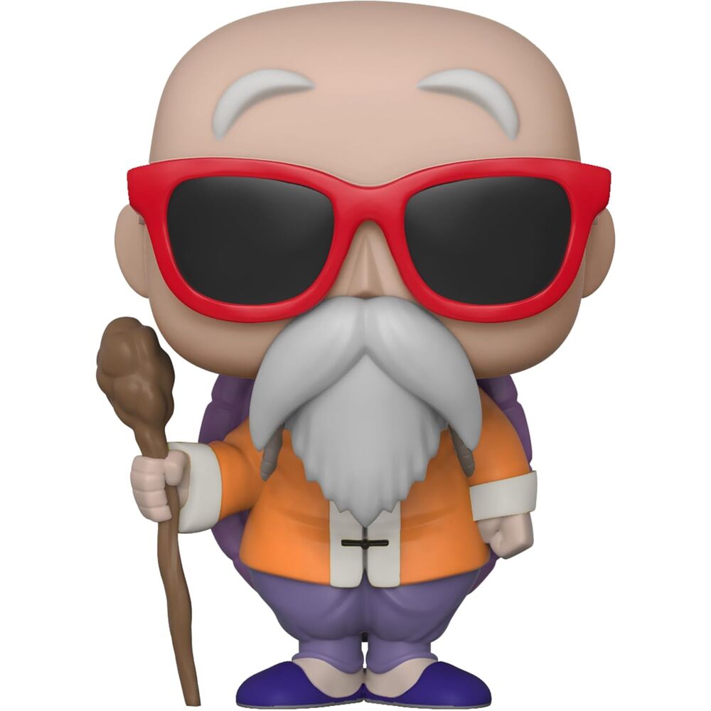 dragon ball z pop figure gohan master roshi with staff