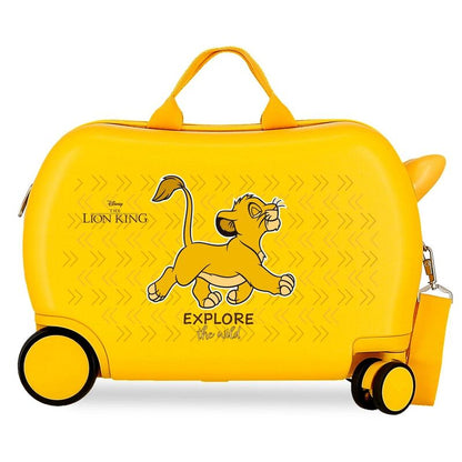 disney lion king explorer abs suitcase 45cm