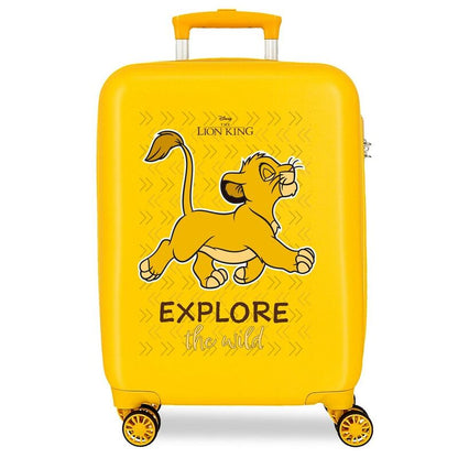 disney lion king explorer abs trolley suitcase 55cm