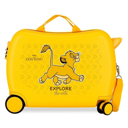 disney lion king explorer abs suitcase 50cm