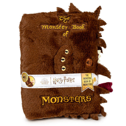 harry potter book of monsters plush toy 32cm with sound