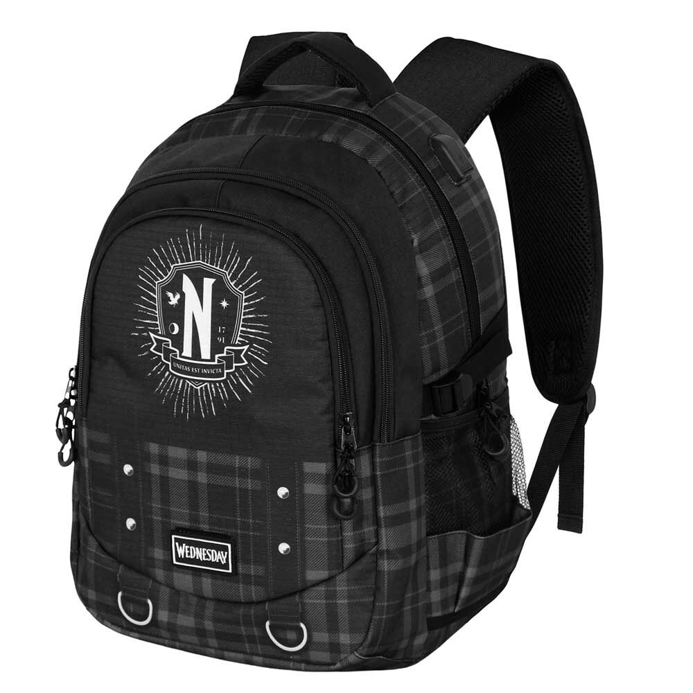 chains wednesday backpack 44cm adaptable