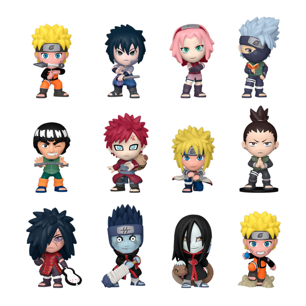Figuras surtidas de Mystery Mini Naruto Shippuden