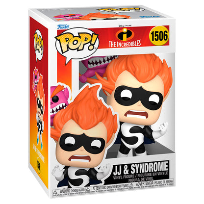 pop figure the incredibles jj & syndrome