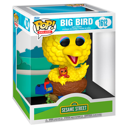 deluxe sesame street big bird pop figure