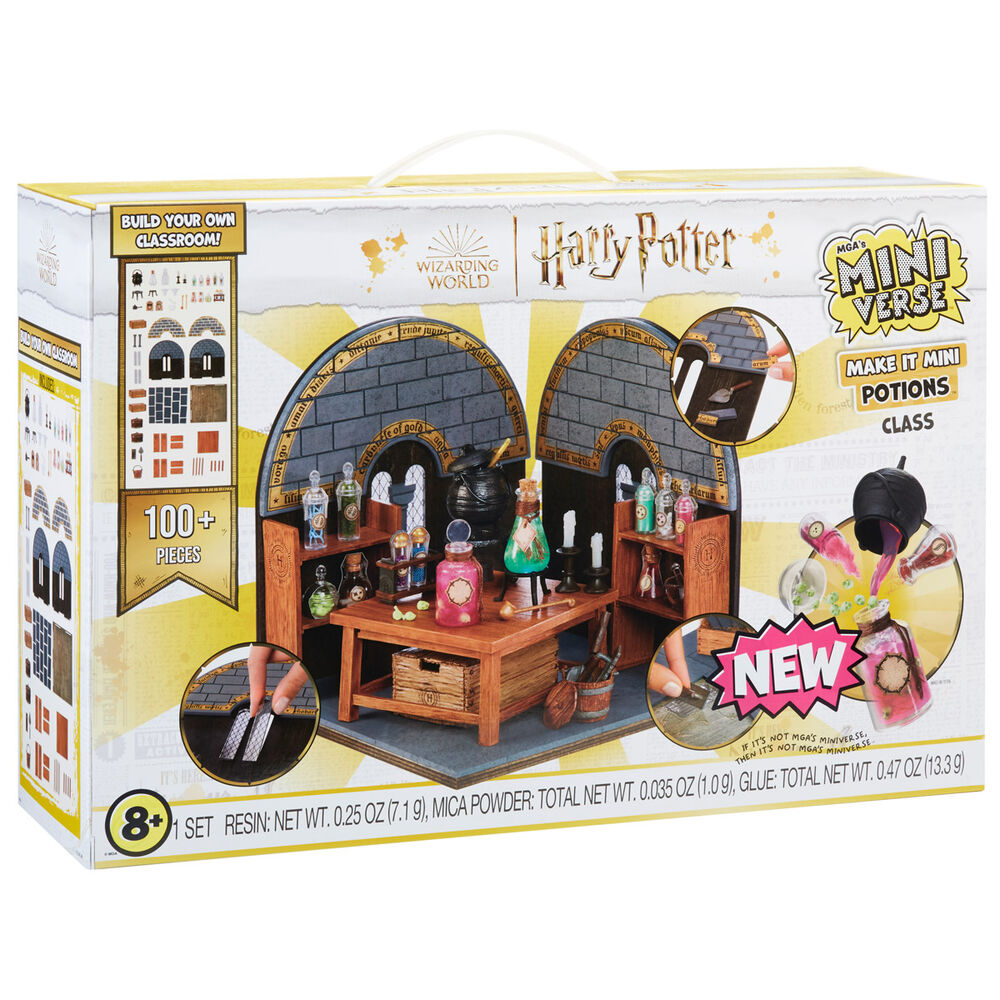 Conjunto de aula de poções do miniverso de Harry Potter: Faça em miniatura