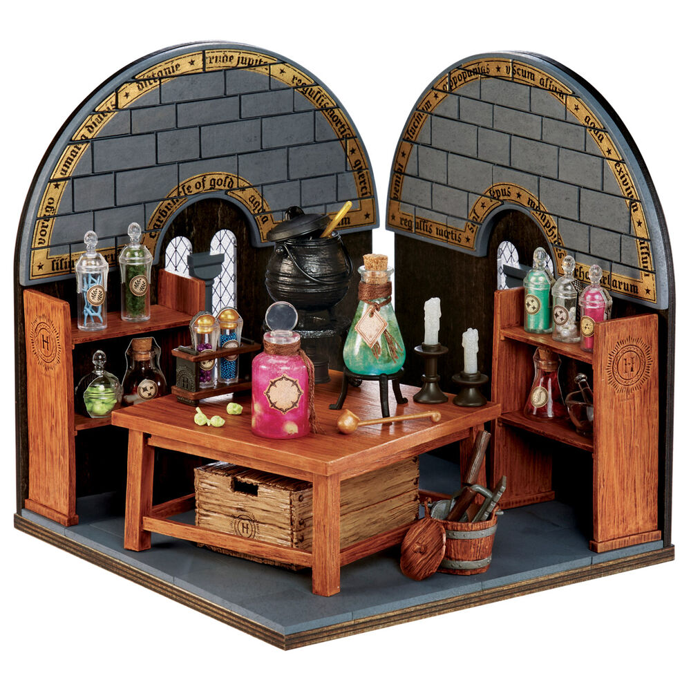 Conjunto de aula de poções do miniverso de Harry Potter: Faça em miniatura