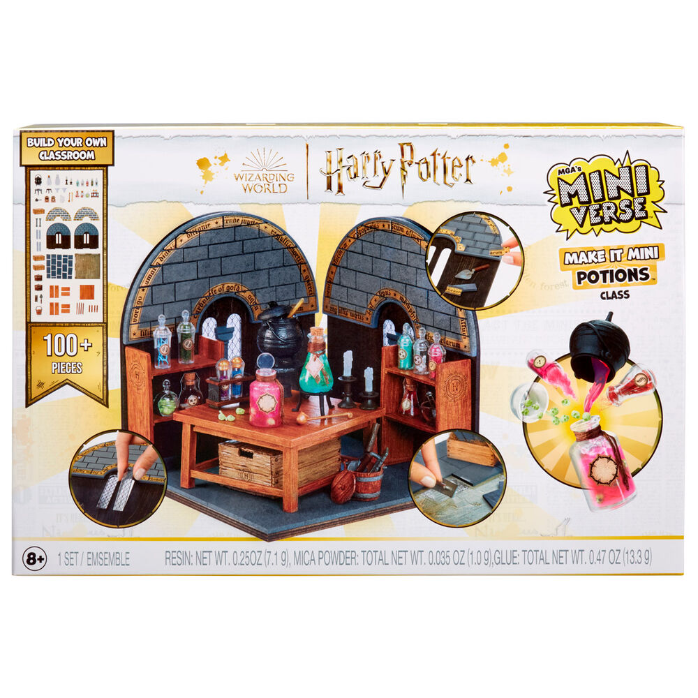 Conjunto de aula de poções do miniverso de Harry Potter: Faça em miniatura