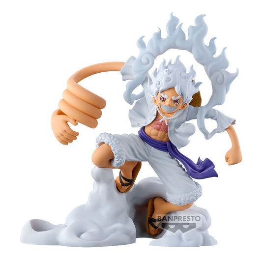 figure monkey d luffy gear 5 one piece 10cm