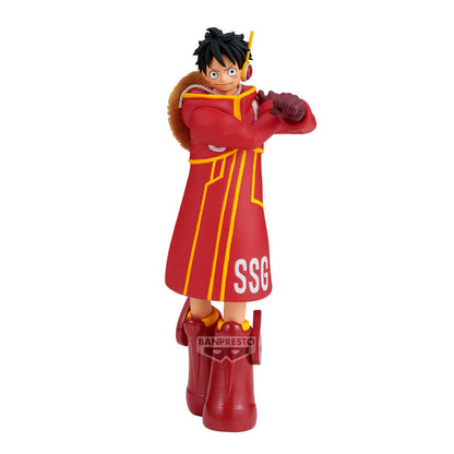 figure monkey d luffy egghead the shukko one piece 14cm