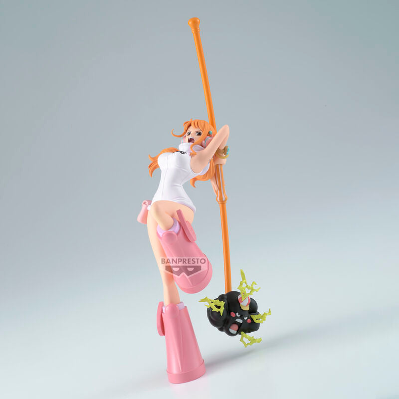 Figure Nami Battle Record One Piece 15cm