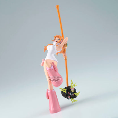 Figure Nami Battle Record One Piece 15cm