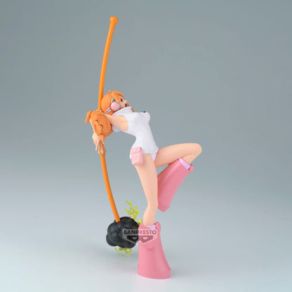 Figure Nami Battle Record One Piece 15cm