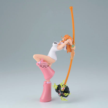 Figure Nami Battle Record One Piece 15cm
