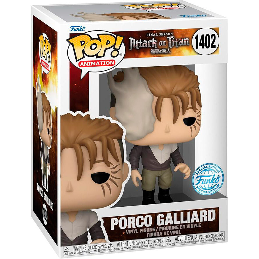 pop figure attack on titan porco galliard exclusive