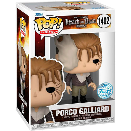 pop figure attack on titan porco galliard exclusive