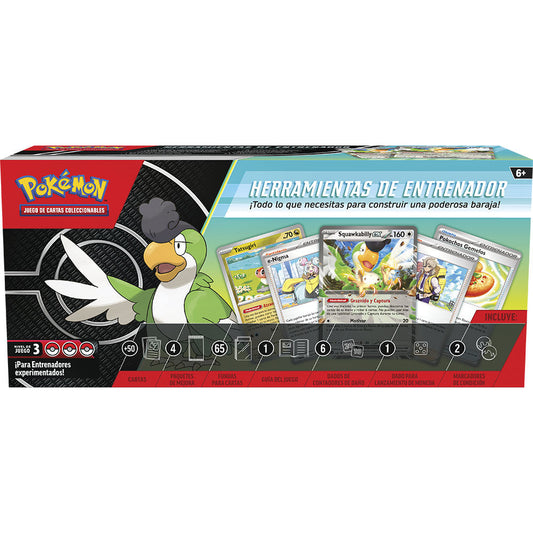 pokemon trainer tools card case (spanish)