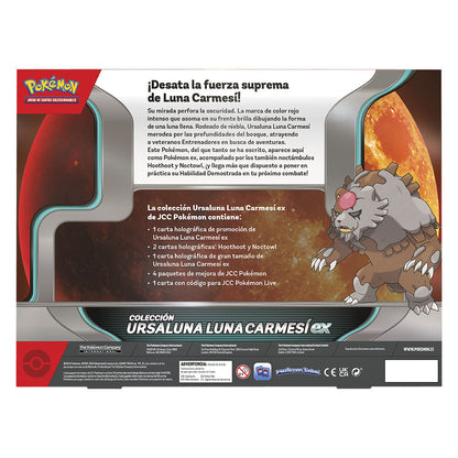 Blister cards Ursaluna Luna Crimesi Pokemon Spanish
