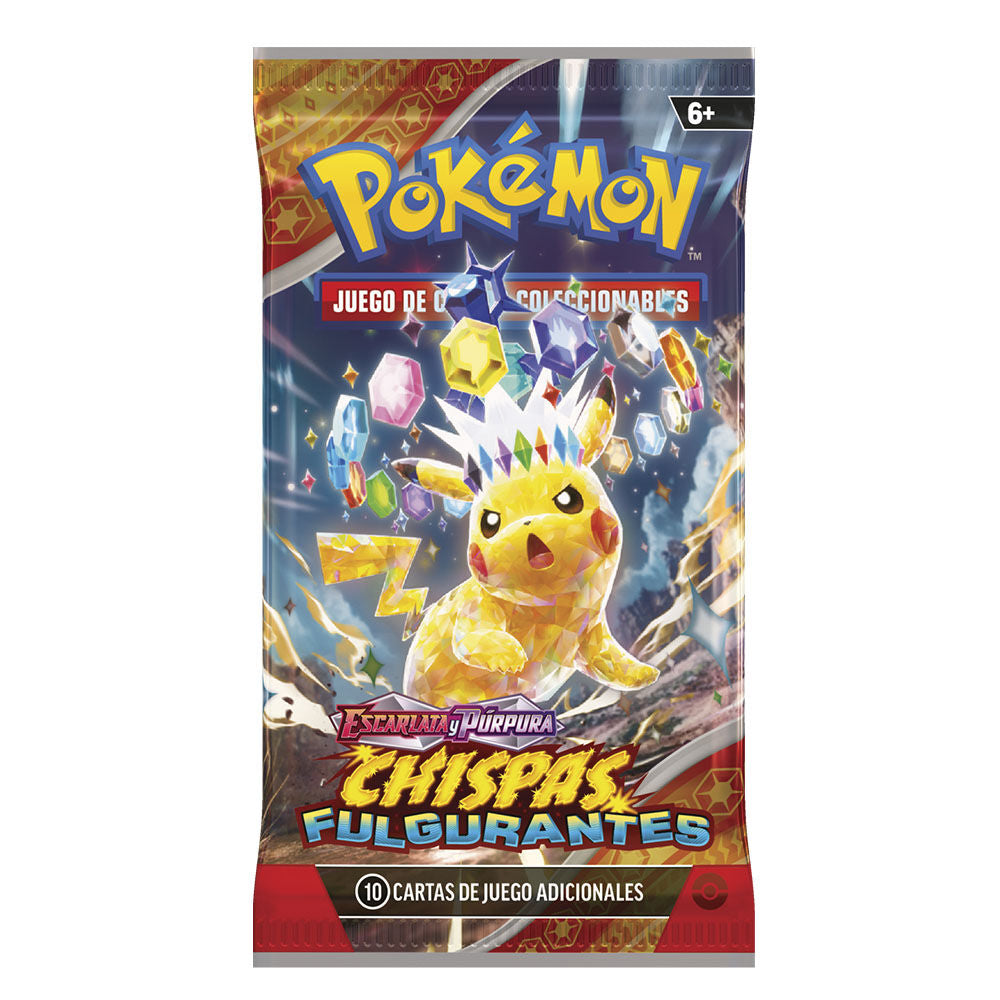 Sparkling Sparks Pokemon Spanish cards