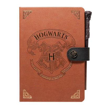 premium a5 notebook  hogwarts harry potter wand pen